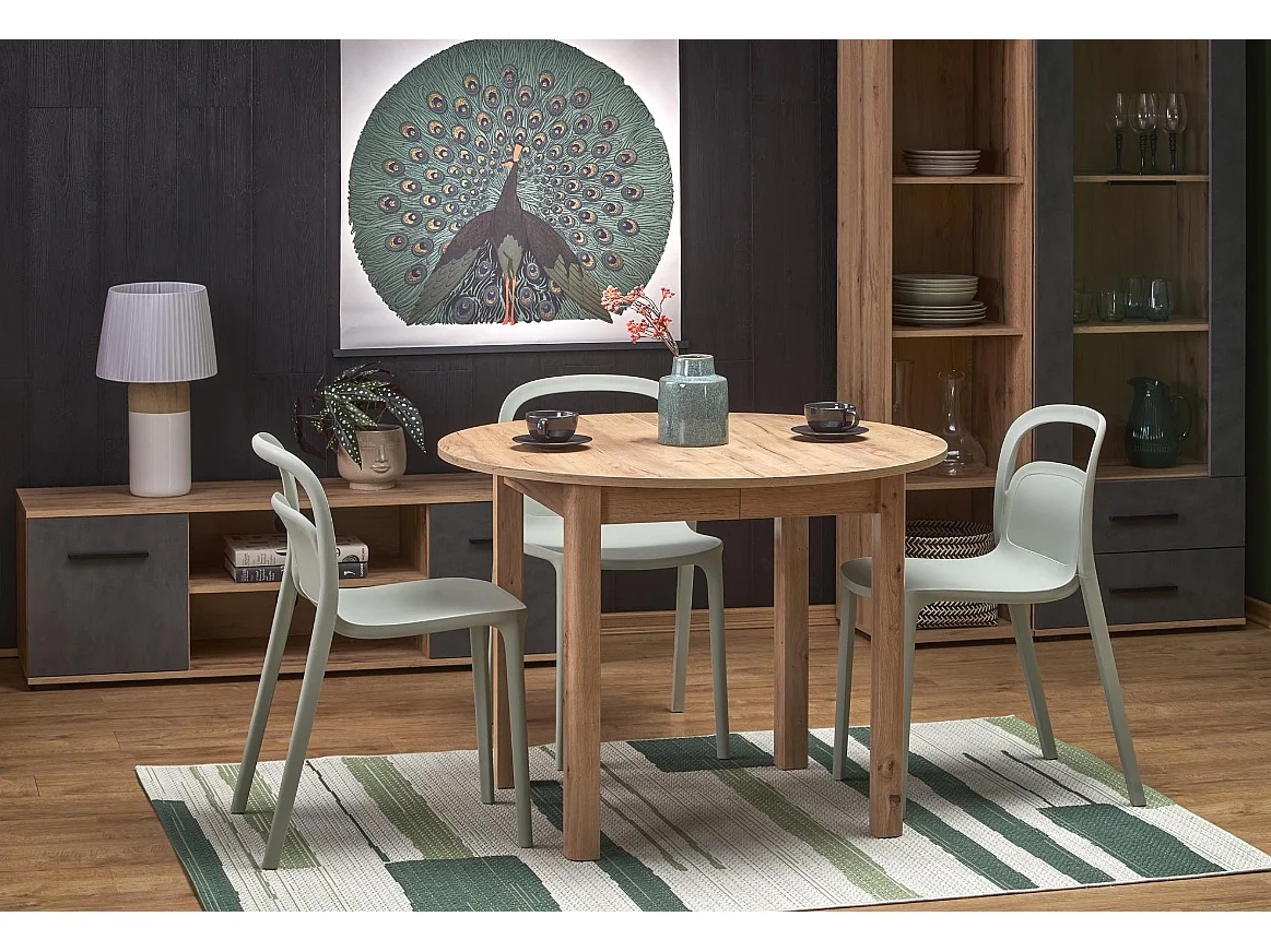 Table extensible pour 4/6 personnes 102/142x102 cm