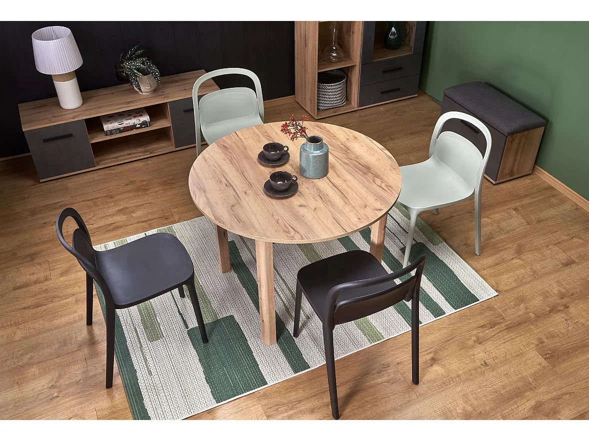 Table extensible pour 4/6 personnes 102/142x102 cm