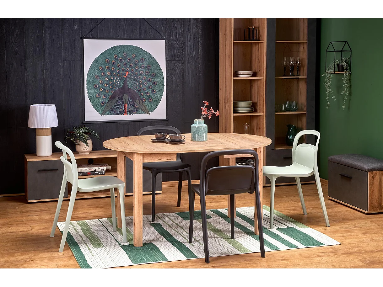 Table extensible pour 4/6 personnes 102/142x102 cm