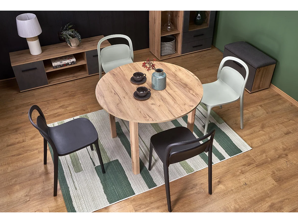 Table extensible pour 4/6 personnes 102/142x102 cm