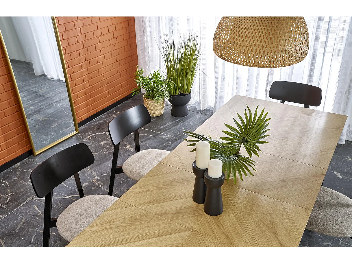 Table extensible pour 6/8 personnes 160/240x90 cm