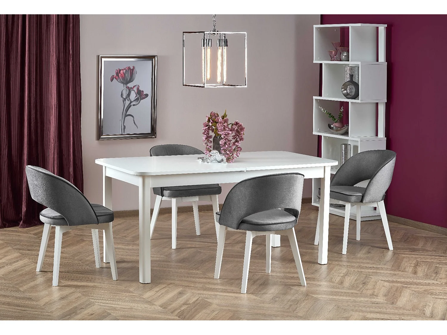 Table extensible pour 6/8 personnes 160/228x90 cm