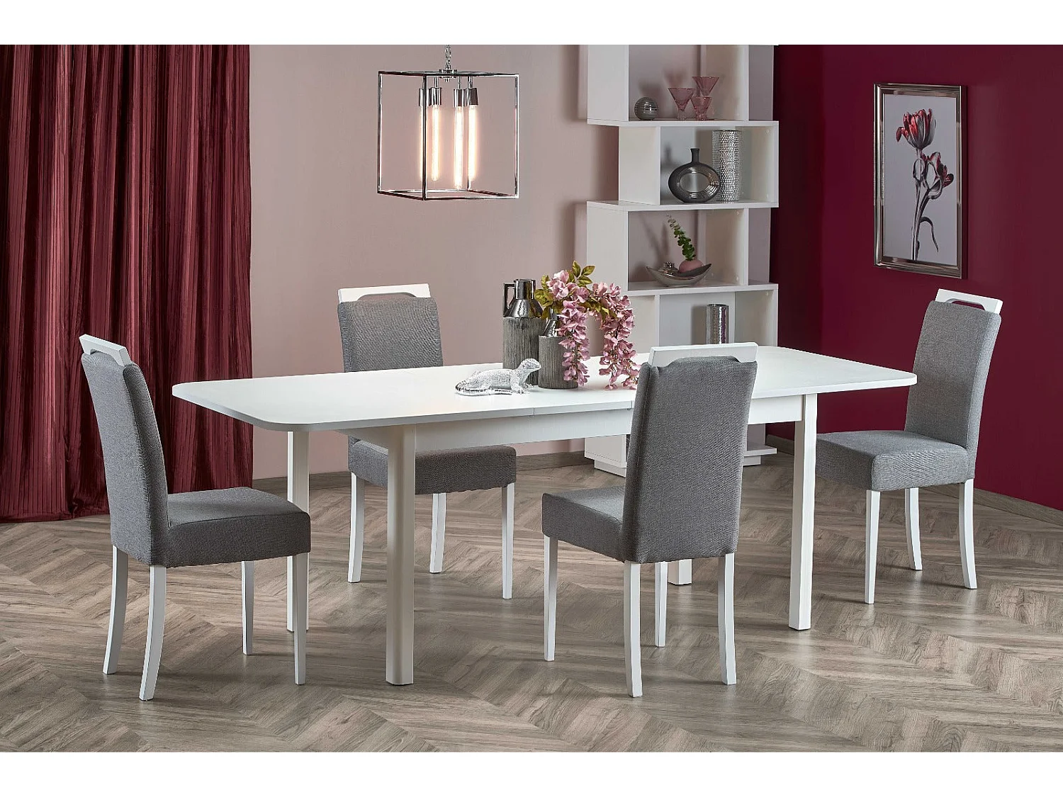 Table extensible pour 6/8 personnes 160/228x90 cm