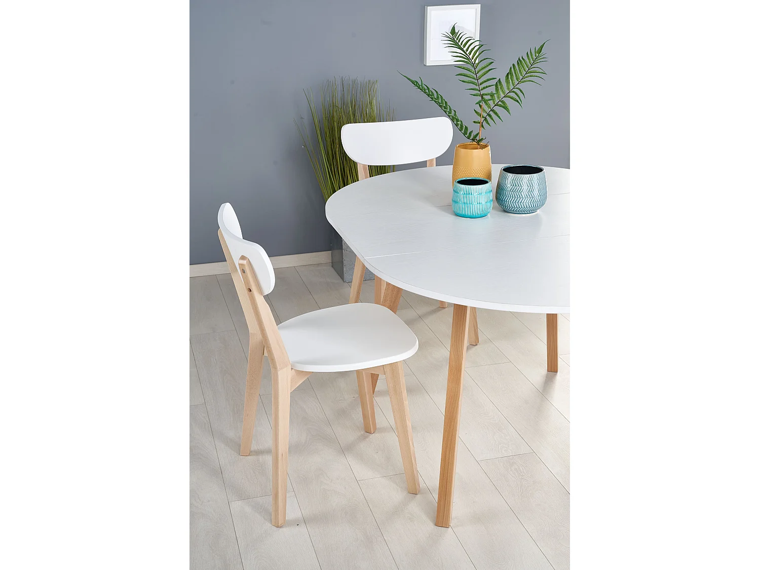 Table extensible pour 4/6 personnes 102/142x102 cm