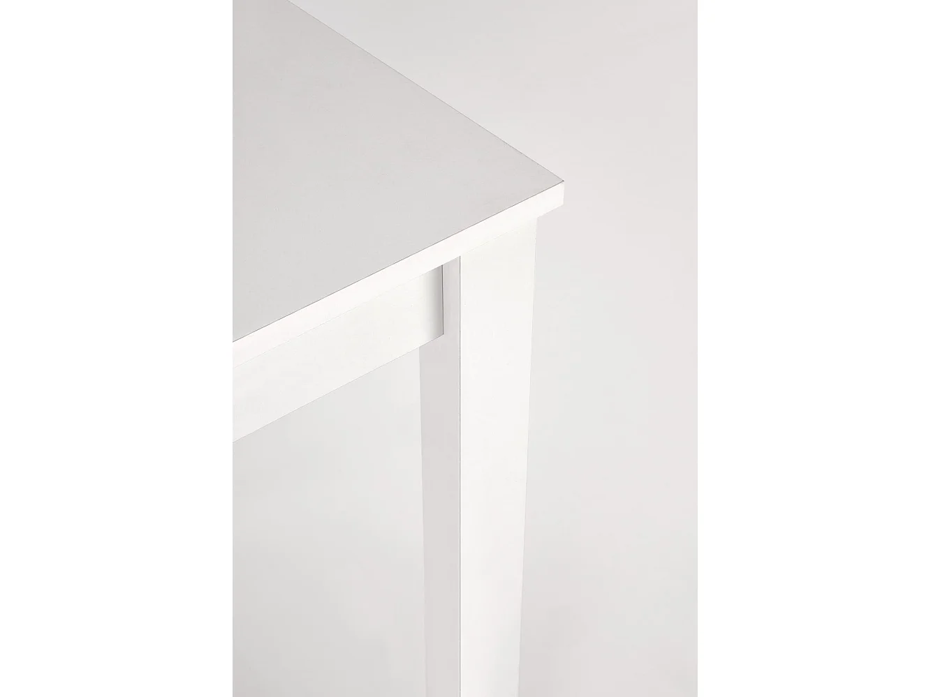 Table extensible en bois lamellé 100/135x60 cm