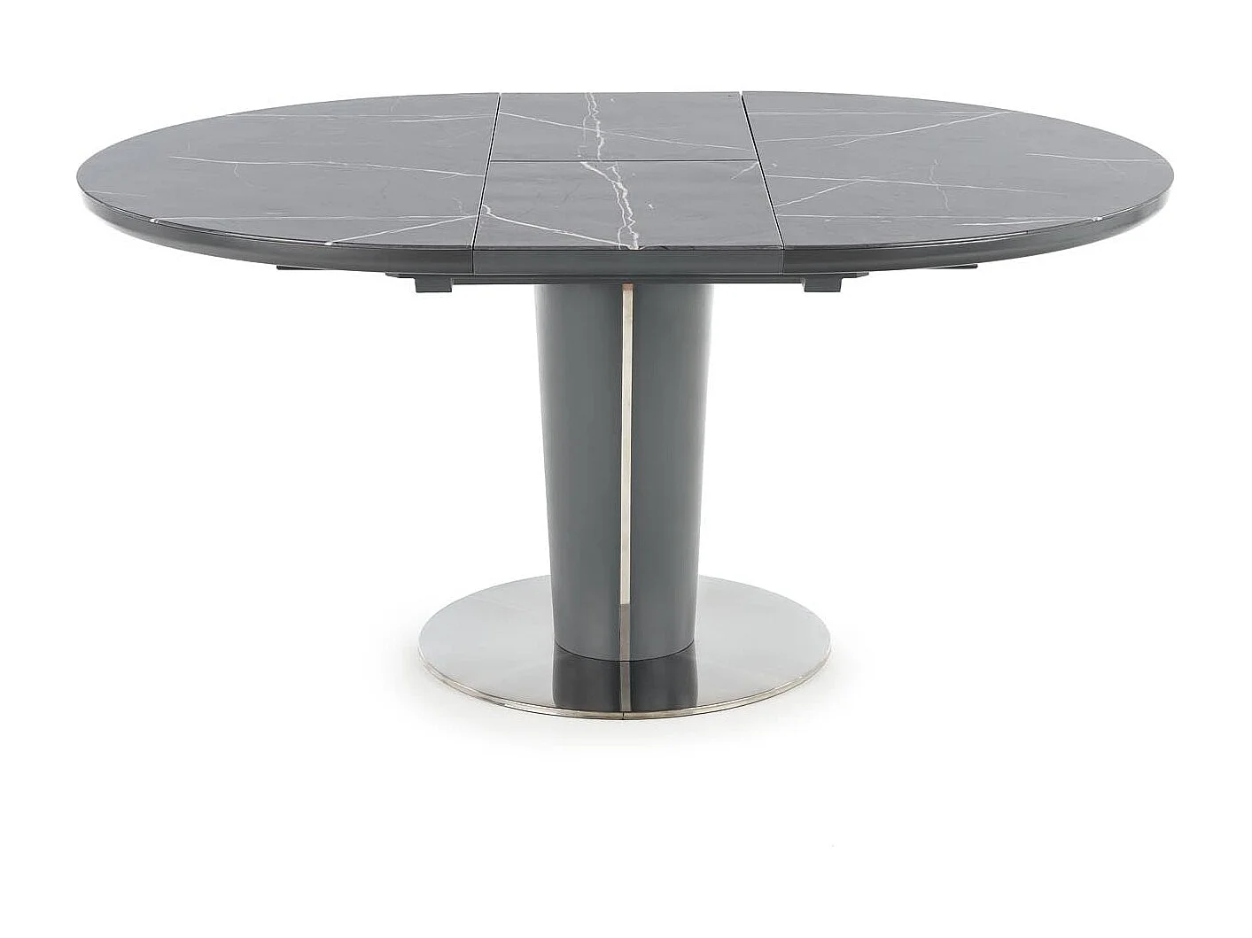 Table extensible en marbre pour 6/8 personnes 120/160x120 cm