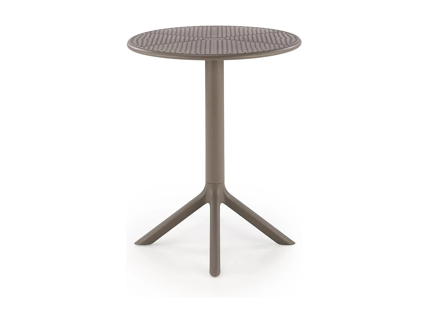 Ronde tafel voor 4 personen, 60x72 cm
