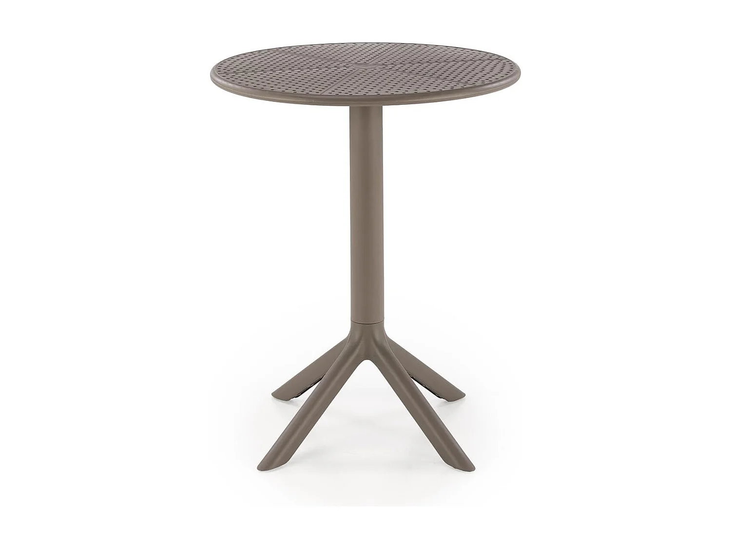 Ronde tafel voor 4 personen, 60x72 cm