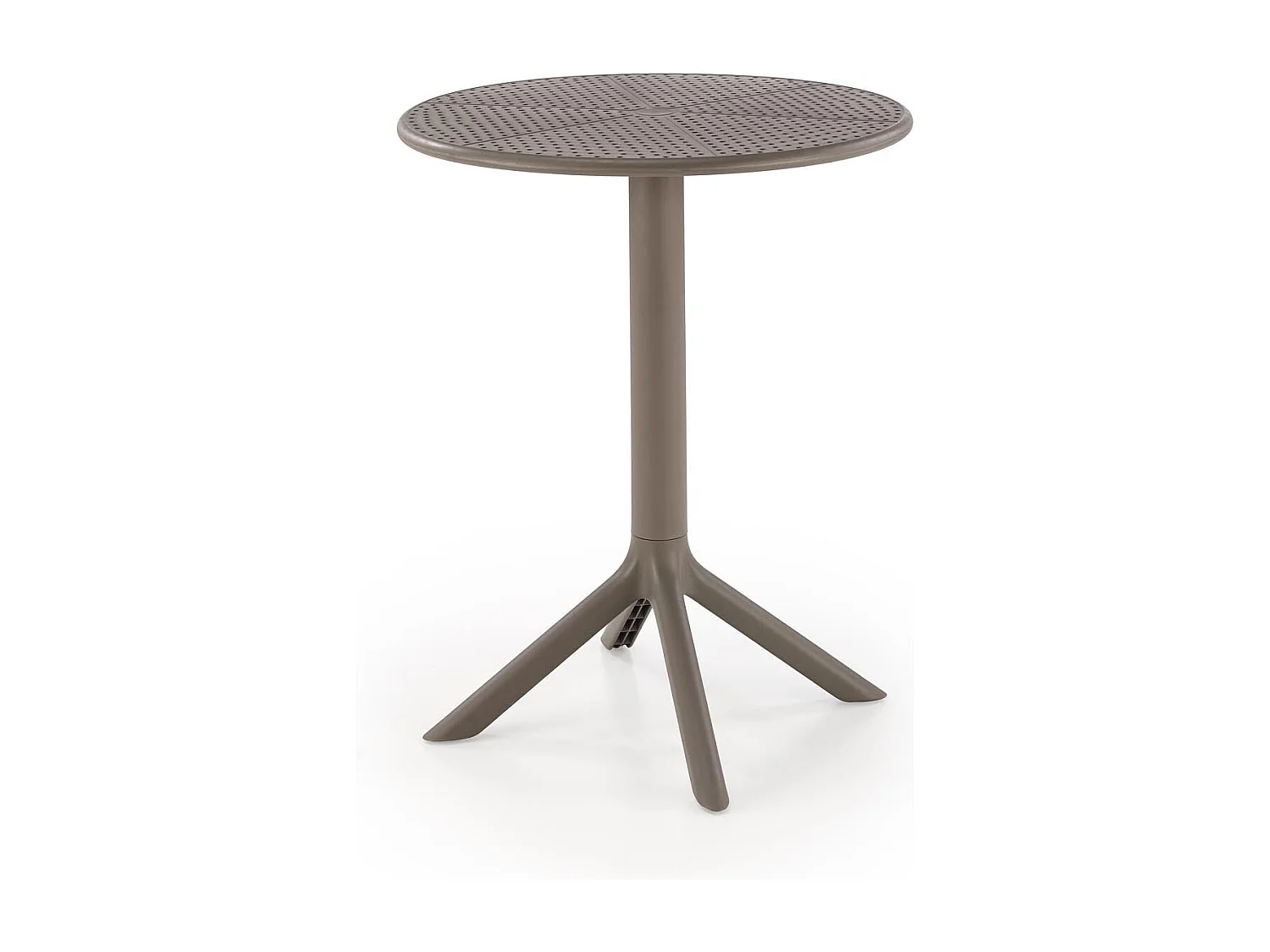 Ronde tafel voor 4 personen, 60x72 cm