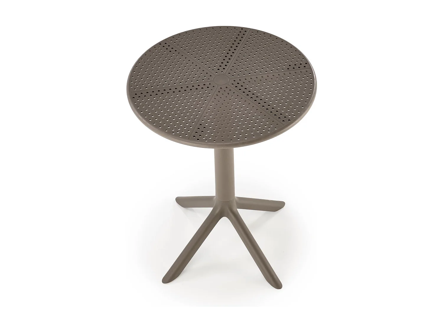 Ronde tafel voor 4 personen, 60x72 cm