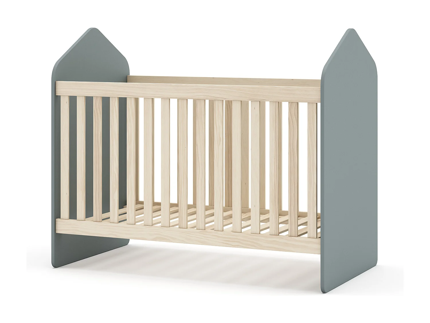 Cuna verde 123x102 cm