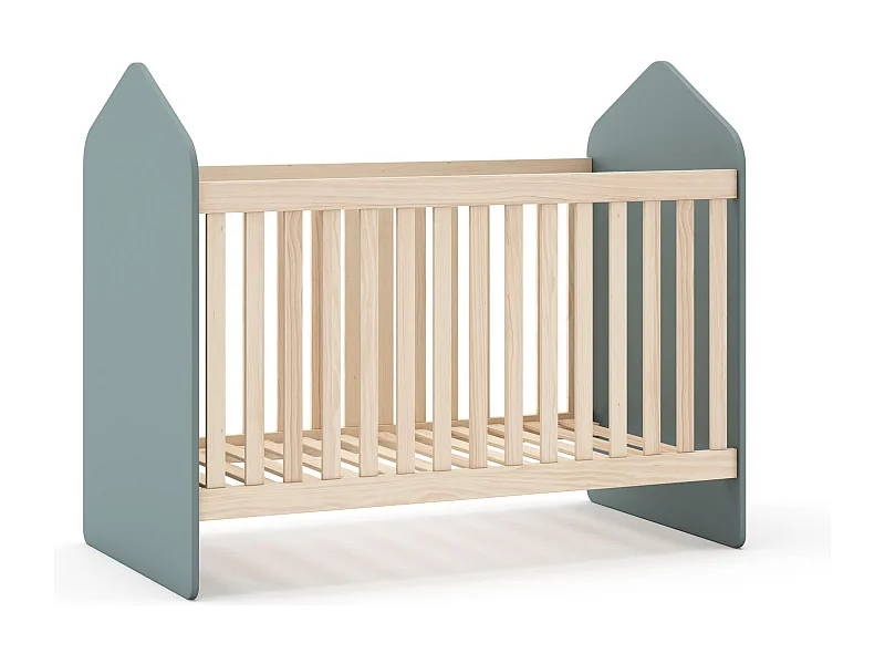 Cuna verde 123x102 cm