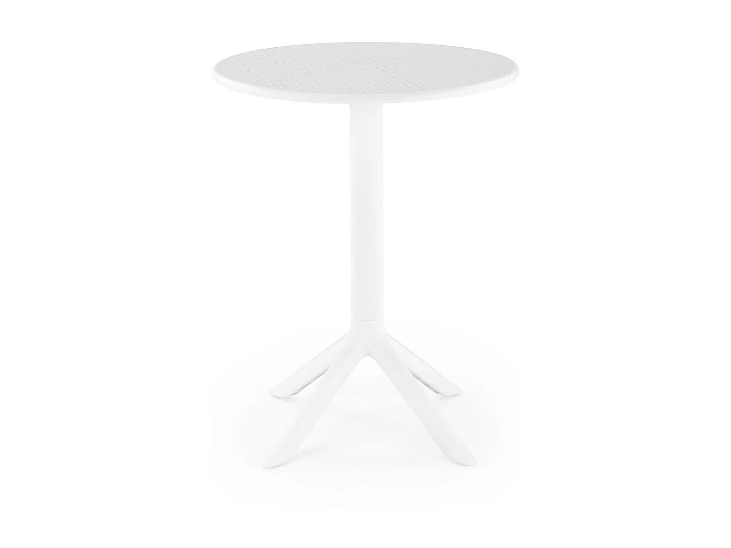 Mesa redonda para 4 pessoas, 60x72 cm