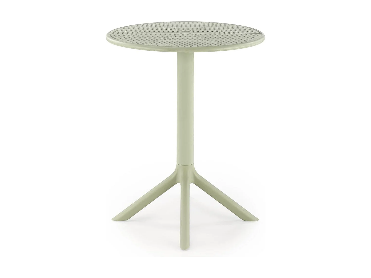 Ronde tafel voor 4 personen, 60x72 cm