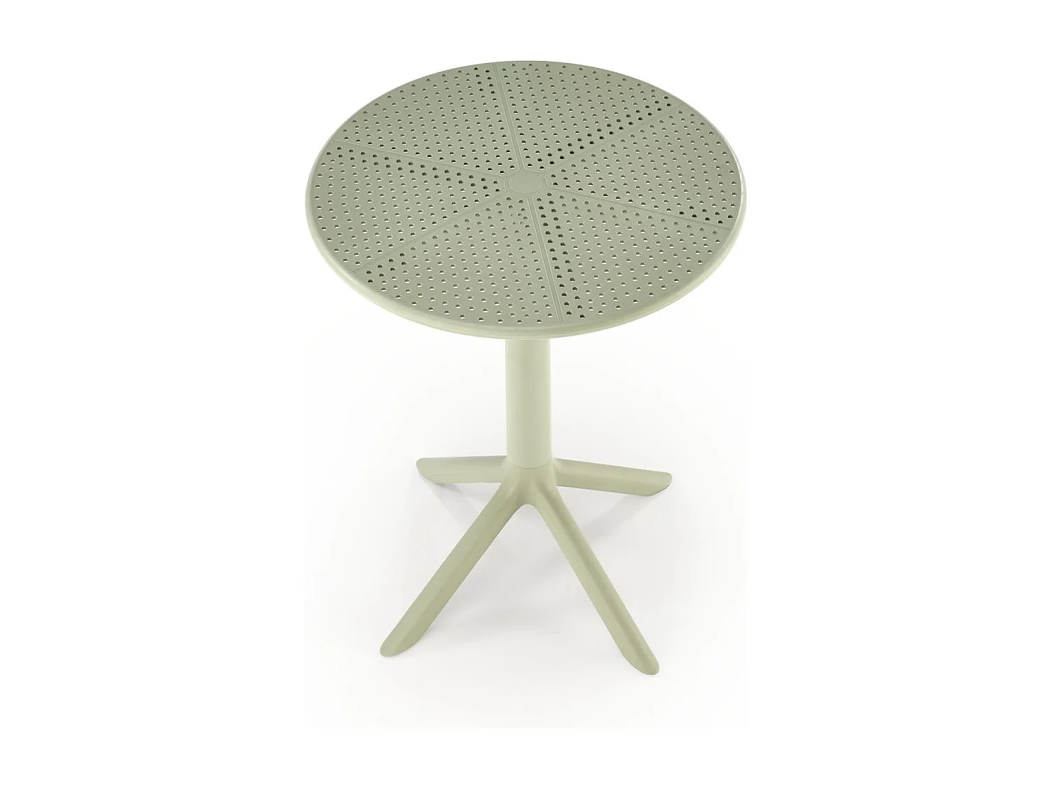 Ronde tafel voor 4 personen, 60x72 cm