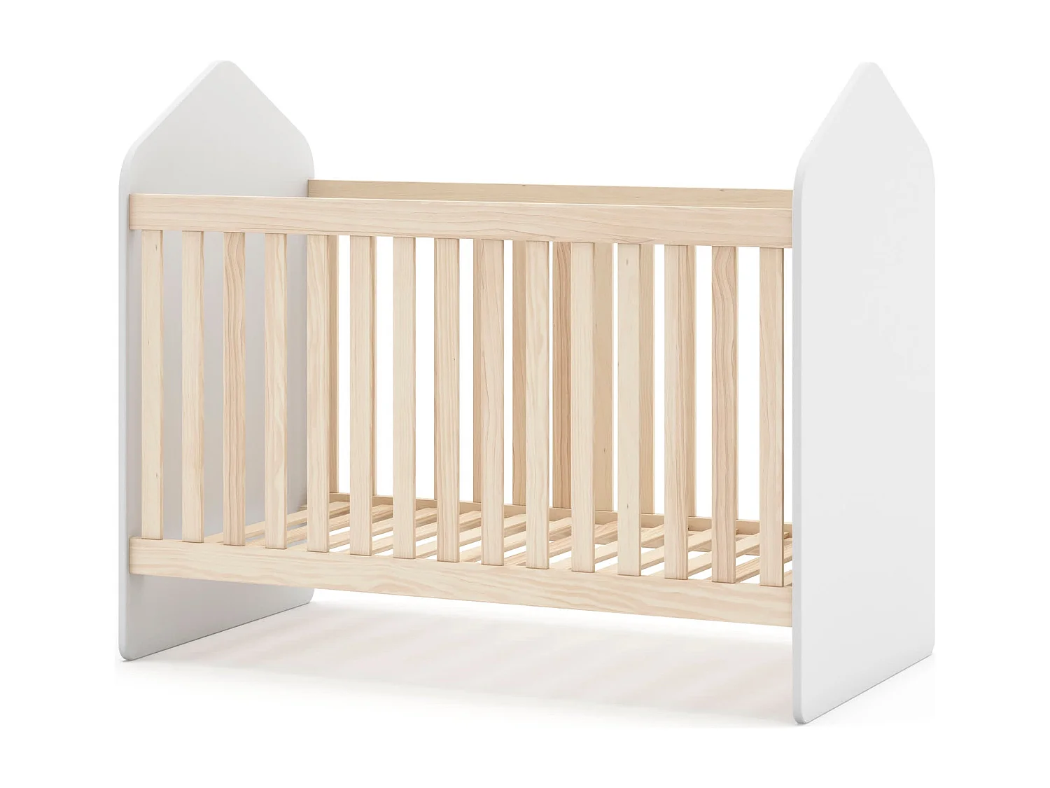 Cuna blanca123x102 cm