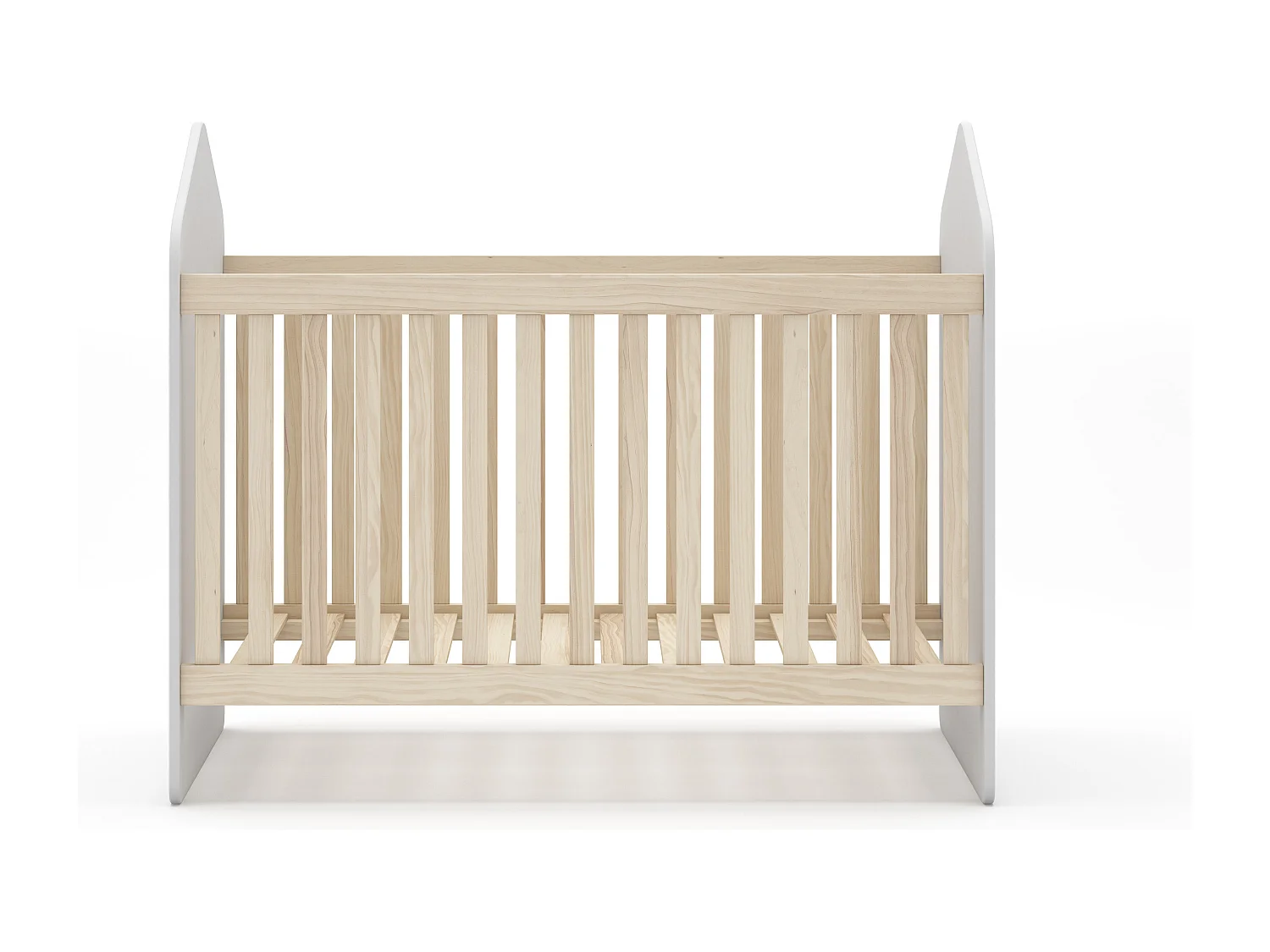 Cuna blanca123x102 cm