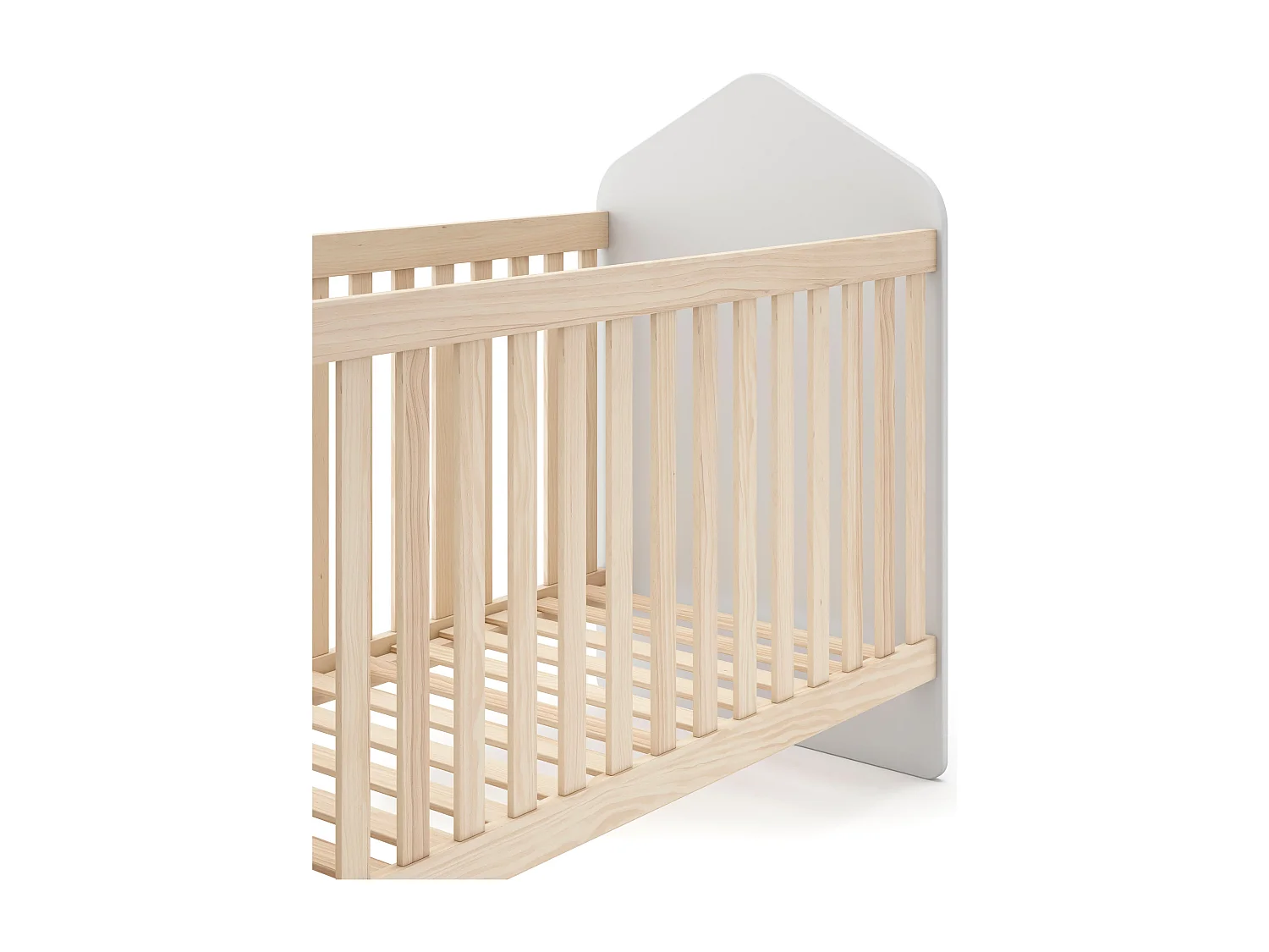 Cuna blanca123x102 cm