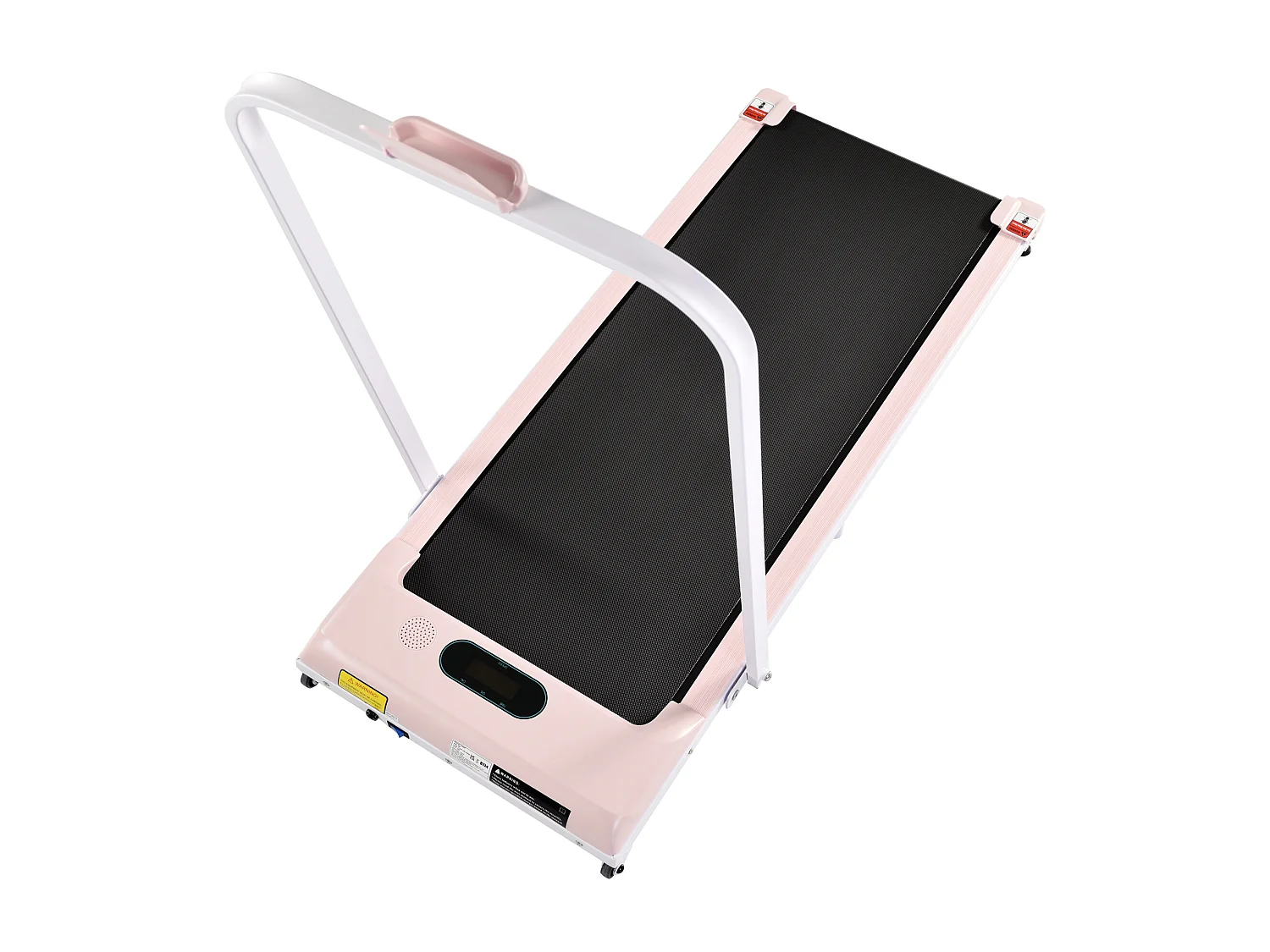 Loopband met led-scherm, bluetooth-luidspreker en standaard - Roze en zwart