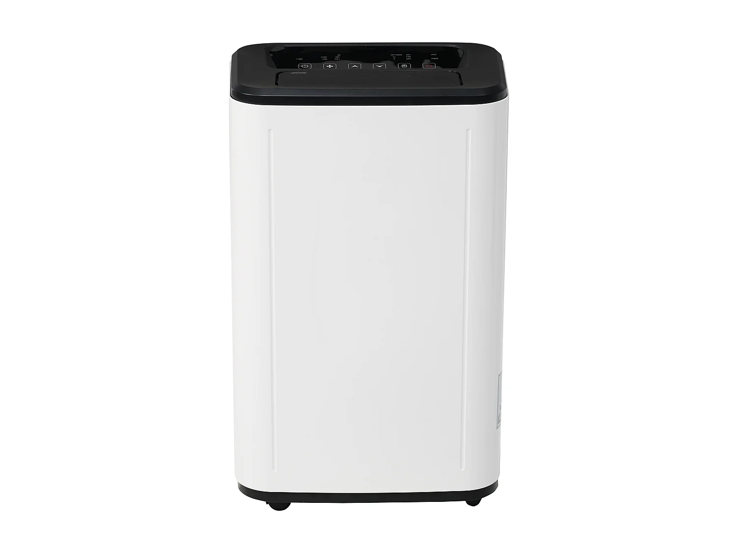 Deshumidificador de 25L con secadora - Pantalla LED - Blanco y negro