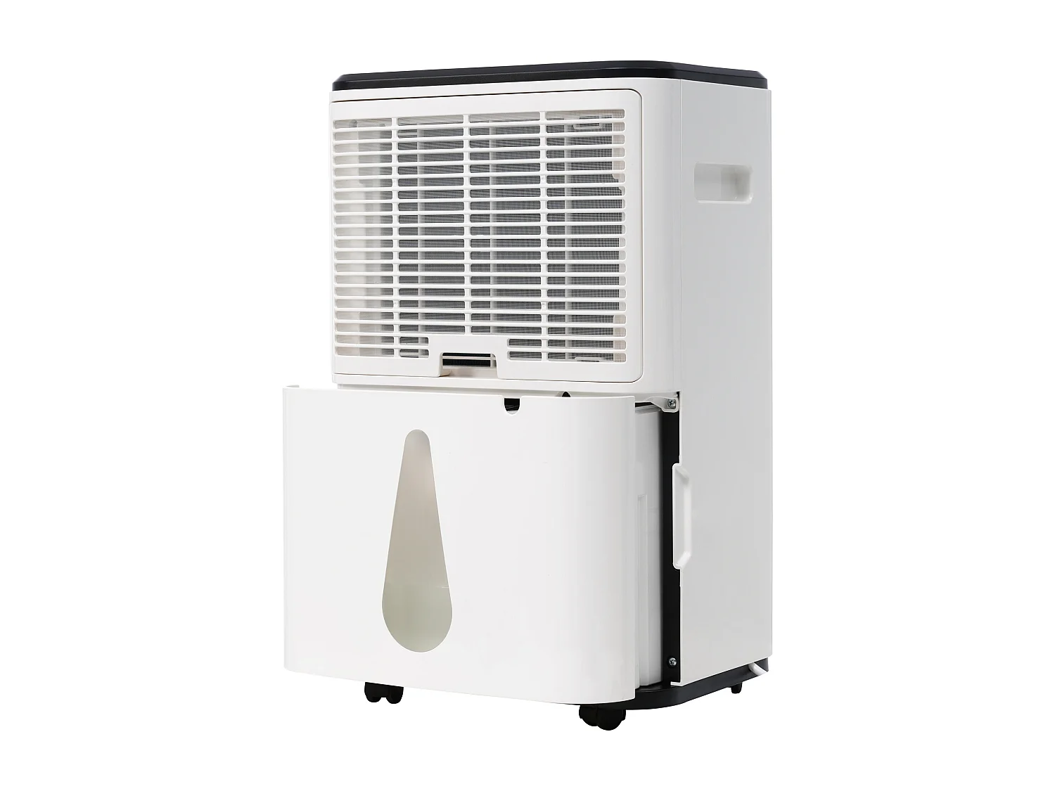 Deshumidificador de 25L con secadora - Pantalla LED - Blanco y negro