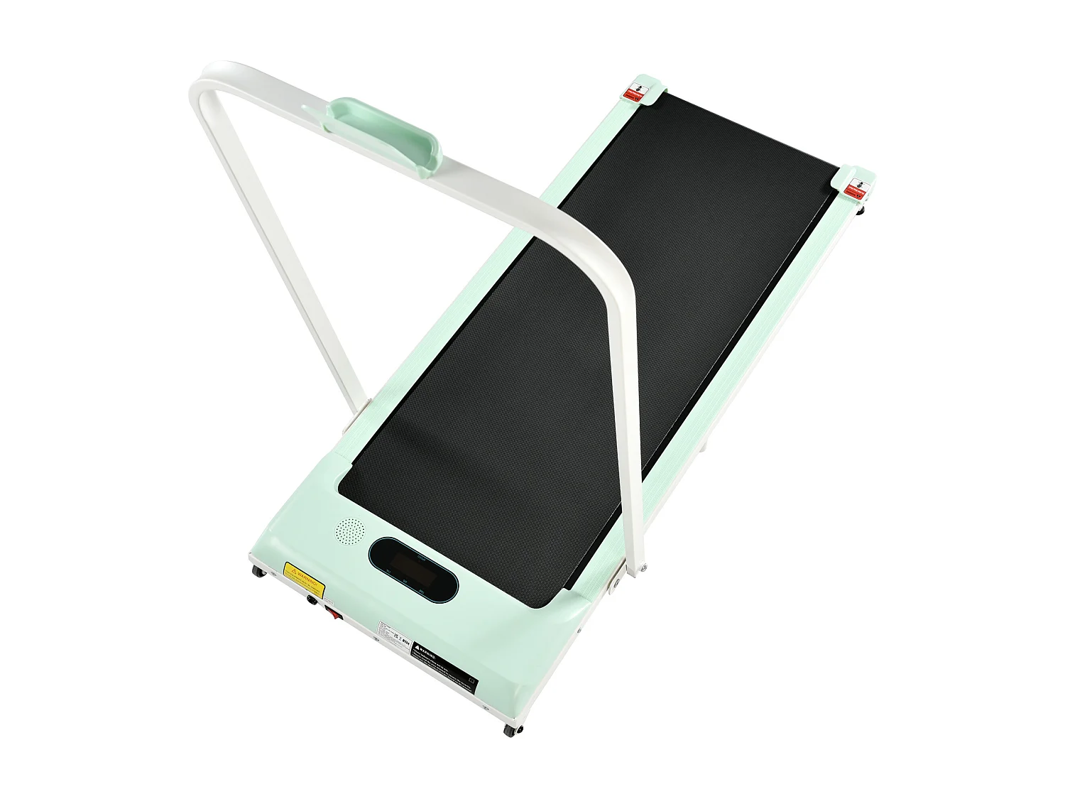 Loopband met led-scherm, bluetooth-luidspreker en standaard - Groen en zwart