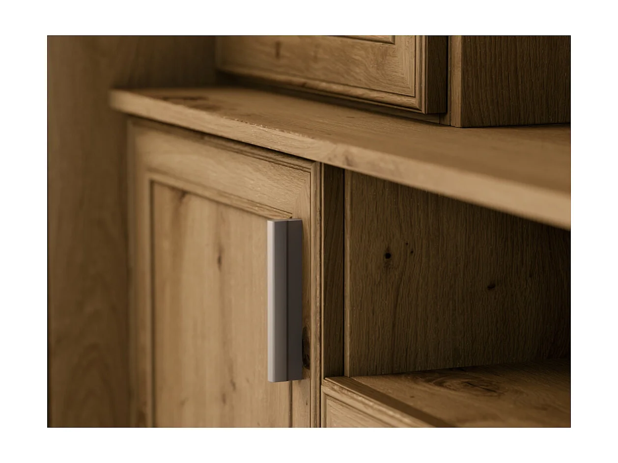 Parete attrezzata con grandi armadi e pensili SAWA – Direttamente dal produttore EMEBLAST