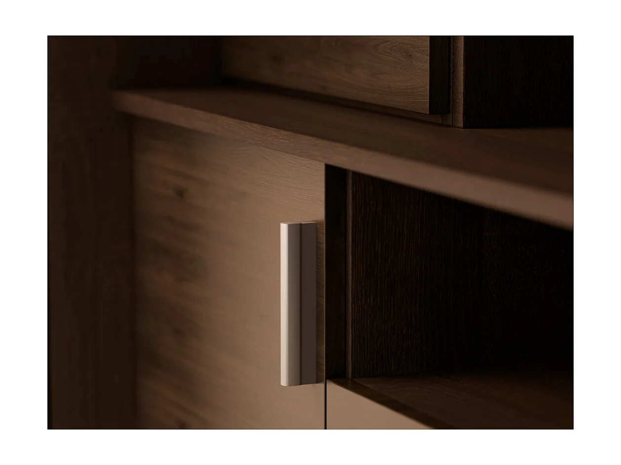 Parete attrezzata con grandi armadi e pensili SAWA – Direttamente dal produttore EMEBLAST