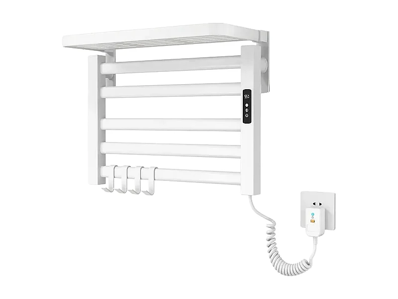 Yoevu - Toallero eléctrico Wi-Fi 100W , pantalla LCD táctil, contro WIFI y Alexa