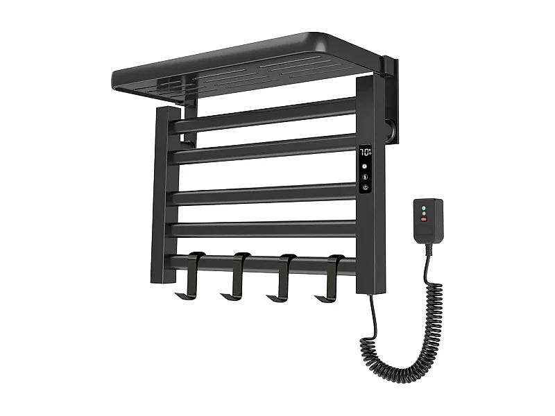 Yoevu - Toallero eléctrico Wi-Fi 100W , pantalla LCD táctil, contro WIFI y Alexa