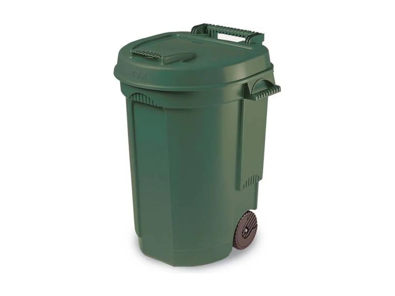 Eda Poubelle à roulette 110l verte - 970011