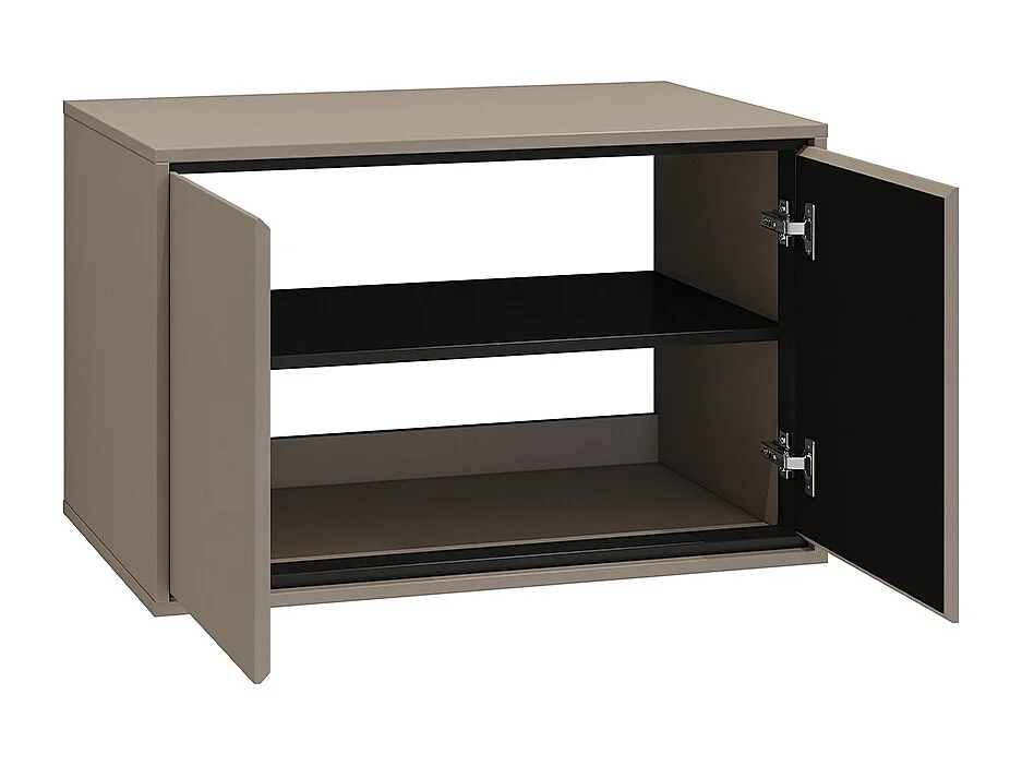 Sophéa Taupe 80 cm badmeubel en kolommenset