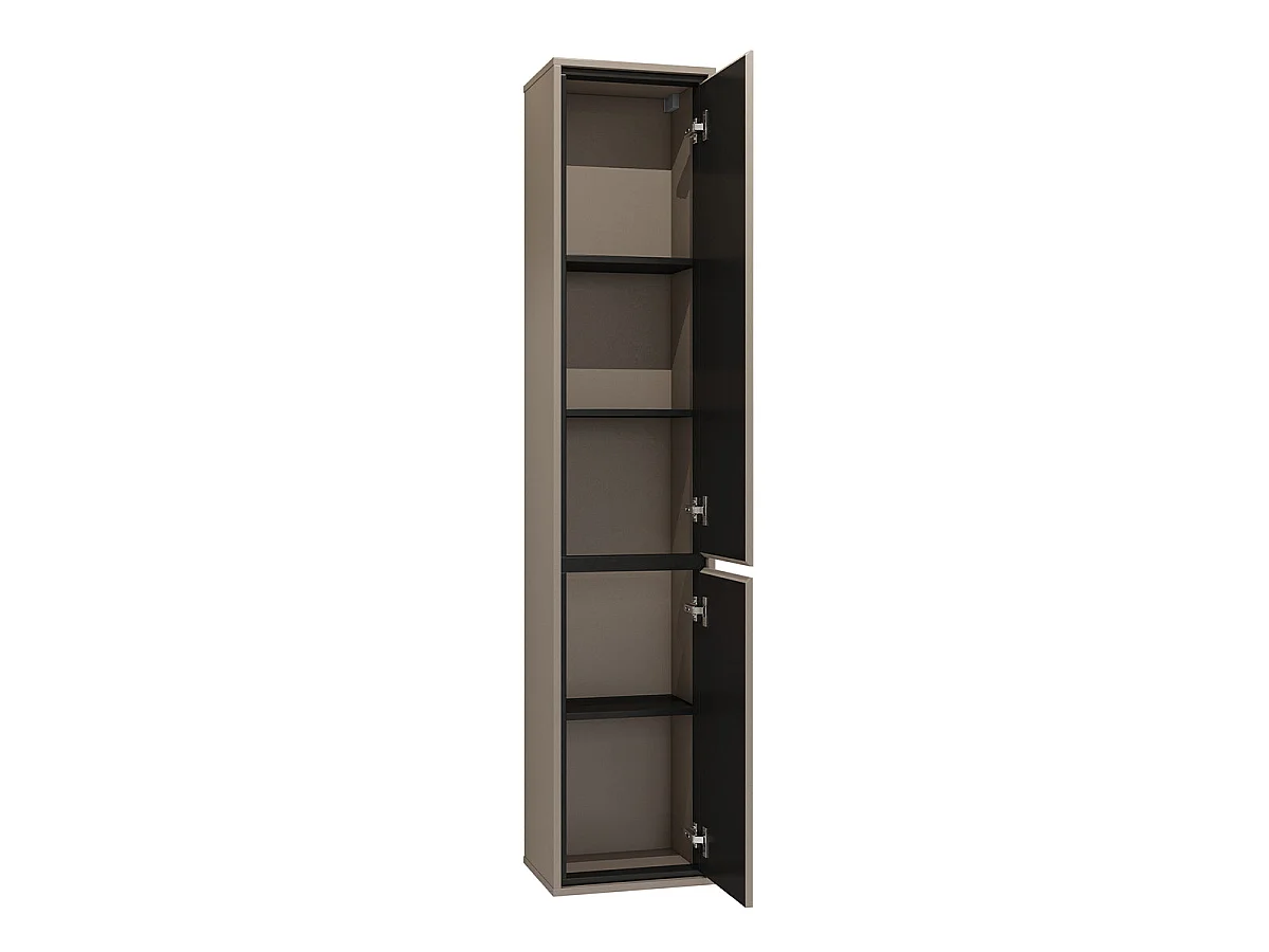 Set di mobili da bagno doppio lavabo Sophéa talpa