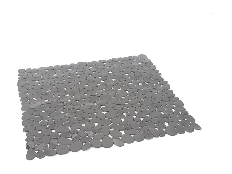 Tapis De Douche Antidérapant Effet Pierre Gris | Riva