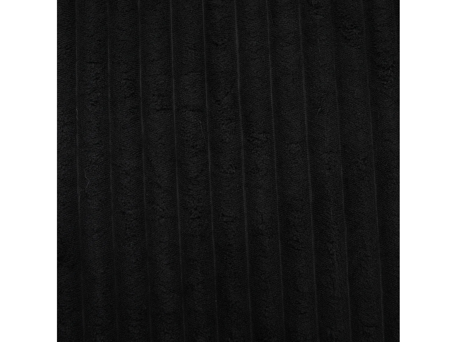 Fauteuil surdimensionné 147x110x67 cm, repose pieds inclus, poches latérales, mousse haute densité, velours côtelé noir