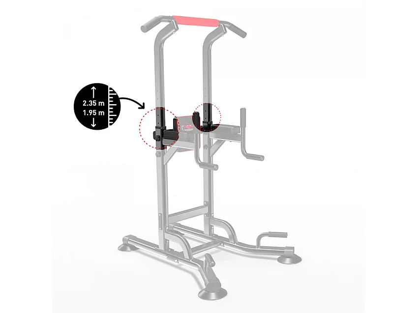 Power tower stazione fitness multifuncional gimnasio en casa Hannya