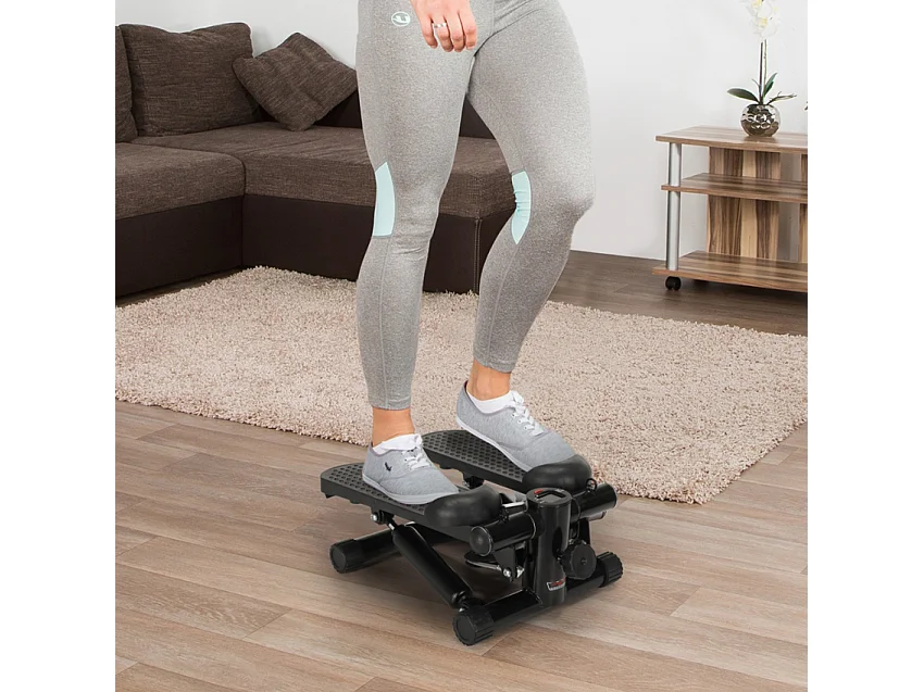 Stepper mini pedaliera fitness gambe glutei fianchi cellulite Heviz