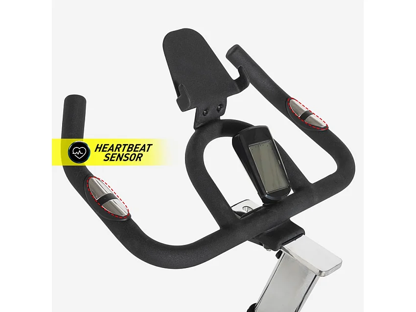 Bicicleta estática fit bike volante de inercia 18 kg profesional Athena