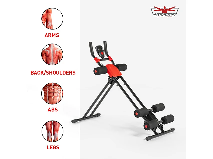 Banco de abdominales multifunción fitness en casa plegable Kyliak