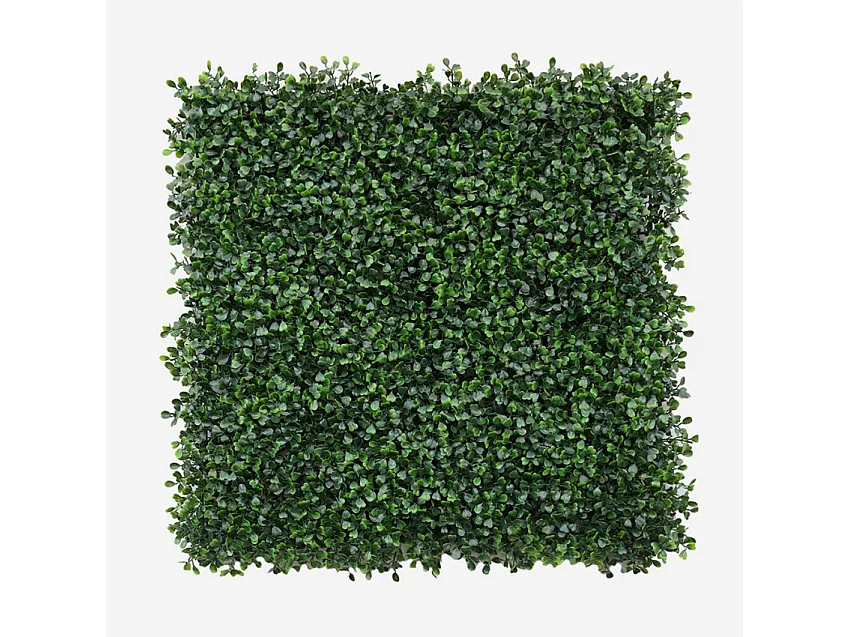 Künstliche Hecke Panel 50x50cm Dekorativer Buchsbaum für den Garten Virgat