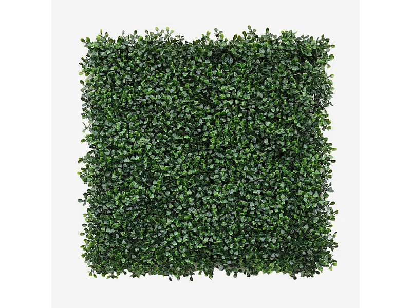 Künstliche Hecke Panel 50x50cm Dekorativer Buchsbaum für den Garten Virgat
