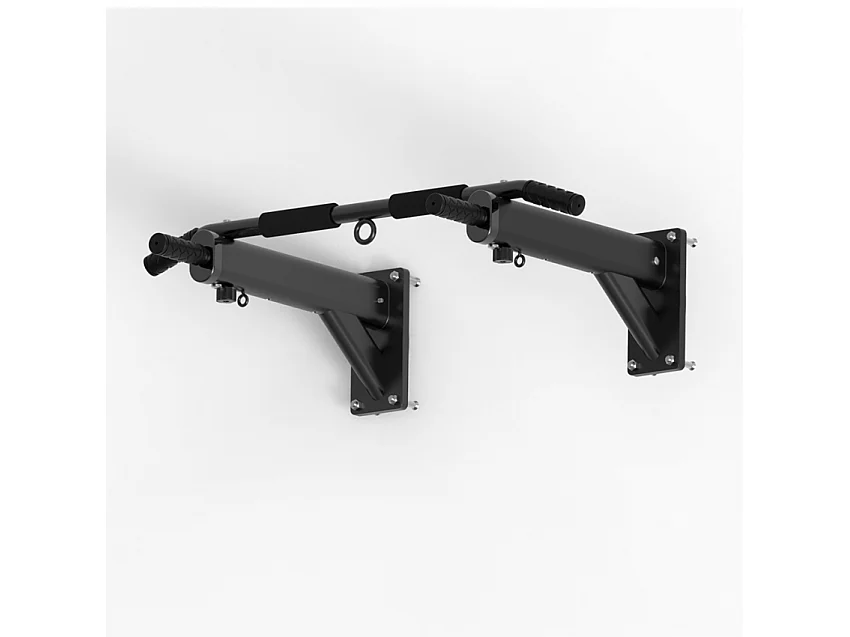 Barra de dominadas profesional de acero con multifunciones para pared Scraper