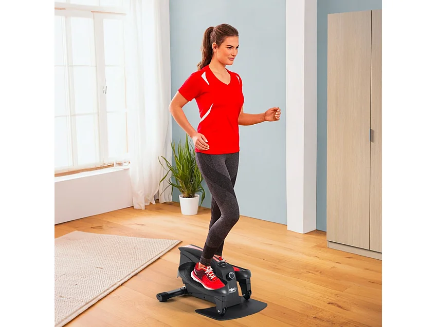 Stepper mini cyclette pedaliera ellittica scrivania ufficio casa Chronos