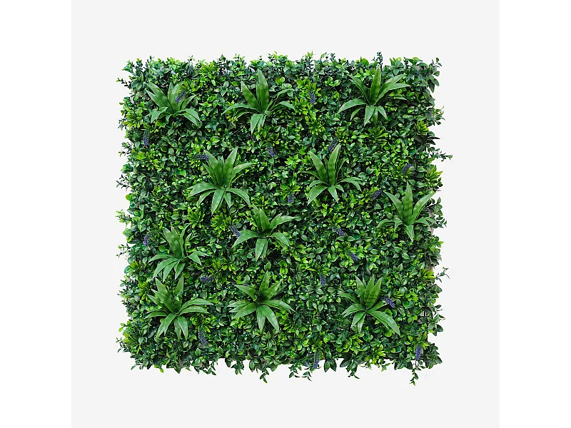 Künstliches realistisches 3D-Gartenpaneel 100x100cm Farnuk