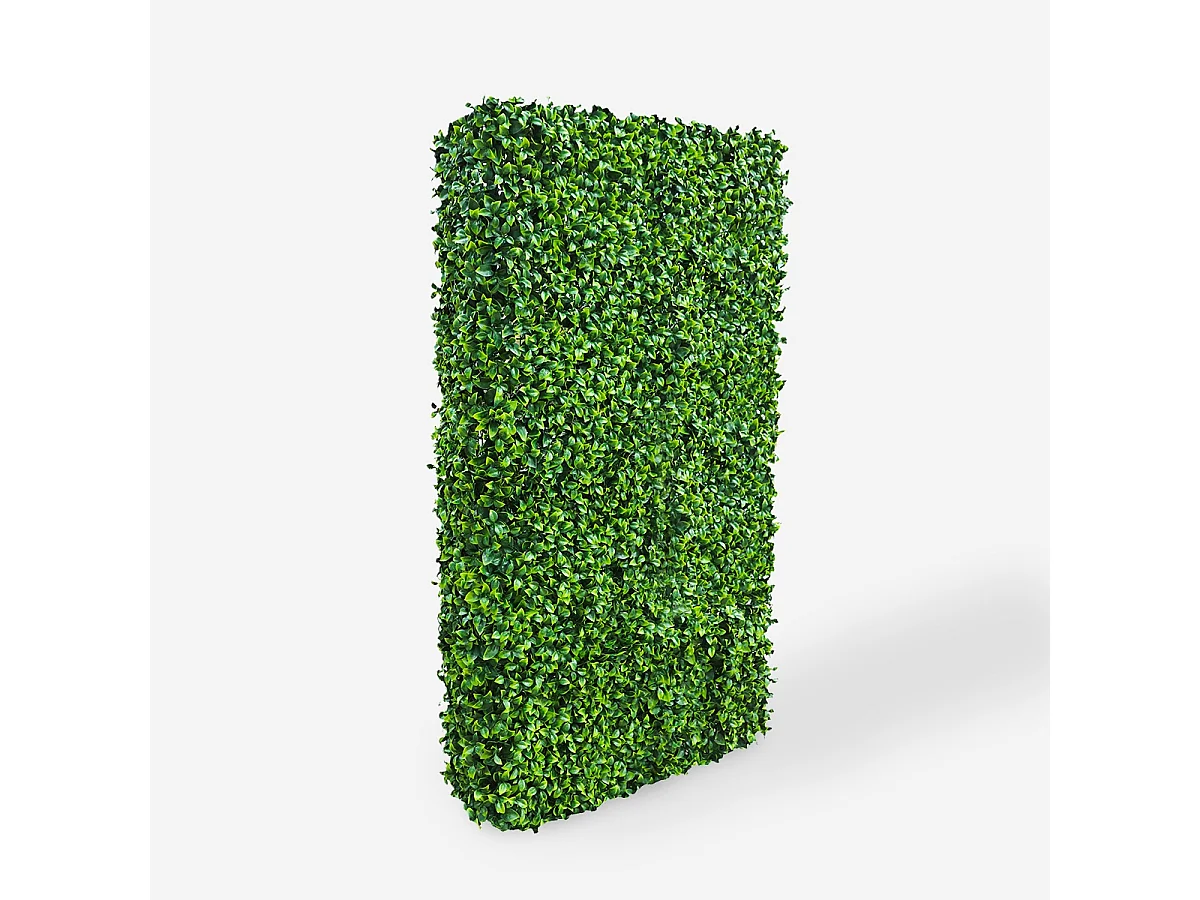 Künstliche Hecke Umzäunung 106x33x208cm Immergrüner Gardenia Vernas