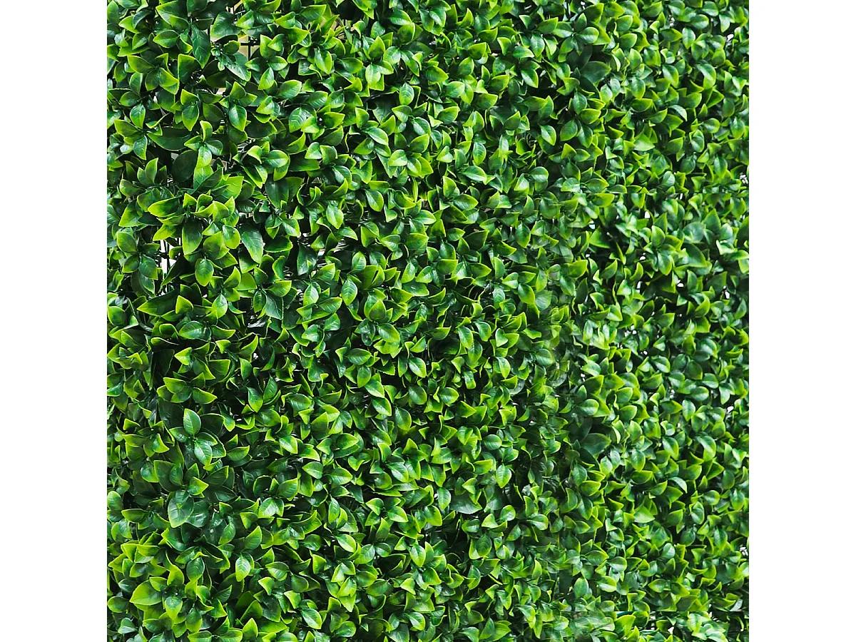 Künstliche Hecke Umzäunung 106x33x208cm Immergrüner Gardenia Vernas