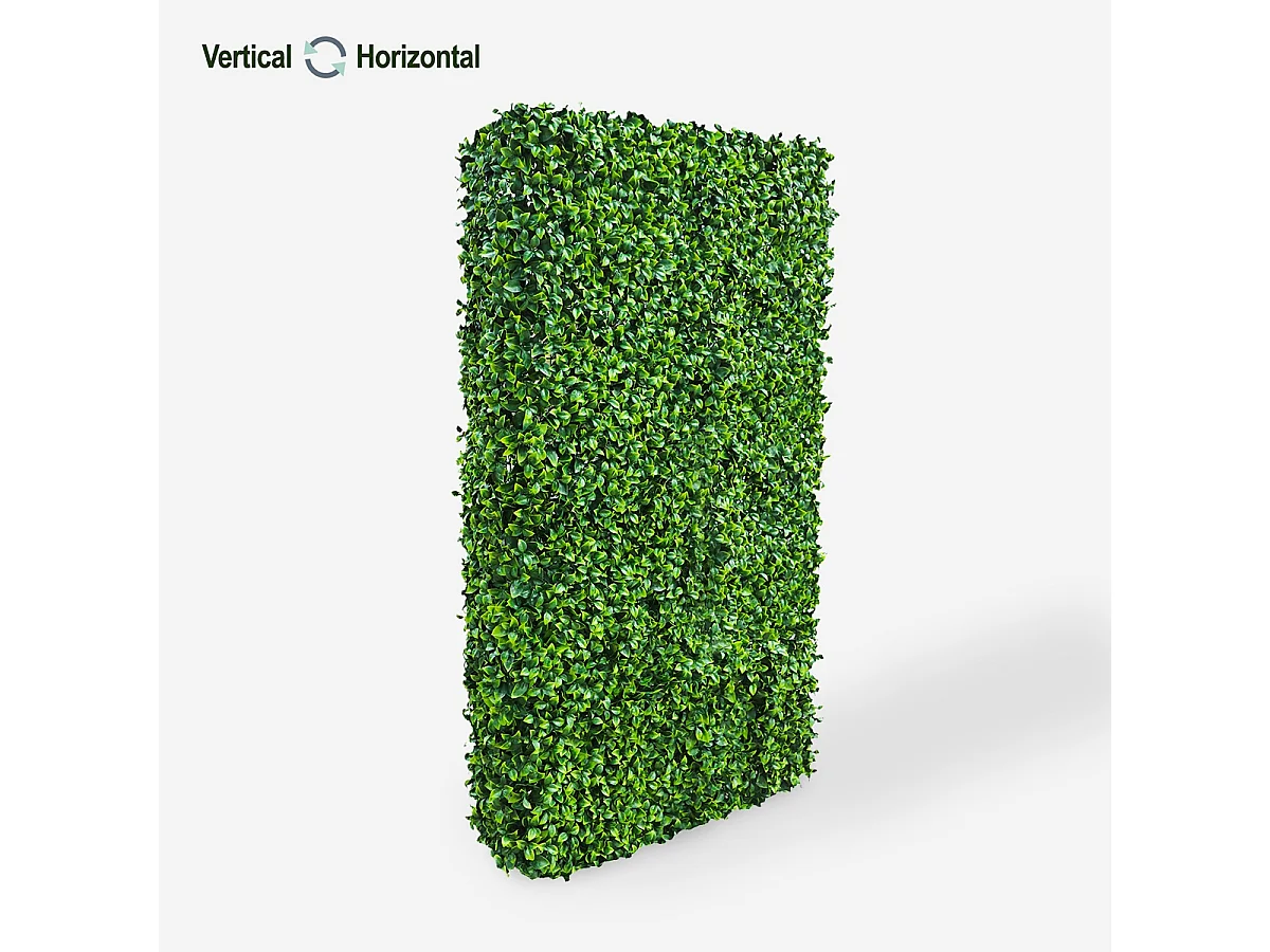 Künstliche Hecke Umzäunung 106x33x208cm Immergrüner Gardenia Vernas