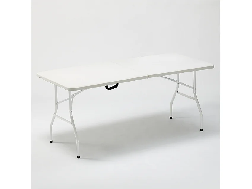 Table pliante rectangulaire 180x74cm pour jardin et camping Zugspitze