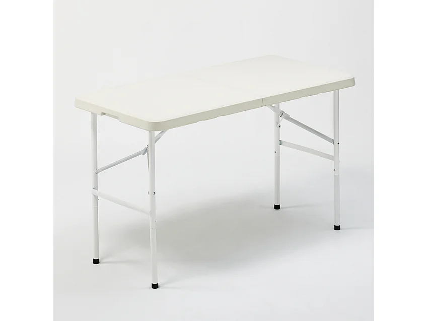 Table pliante rectangulaire 122x60 pour jardin et camping Pelvoux