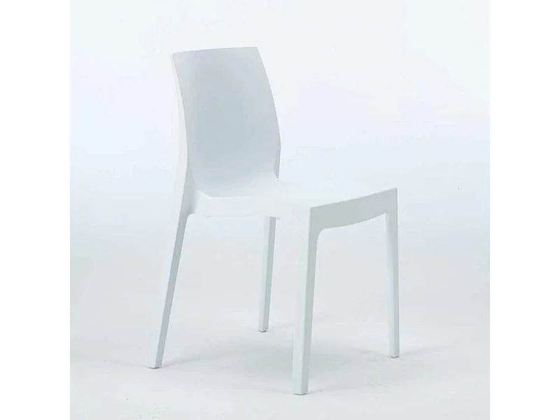 22er Set Rome Grand Soleil stapelbare Stühle aus Polypropylen